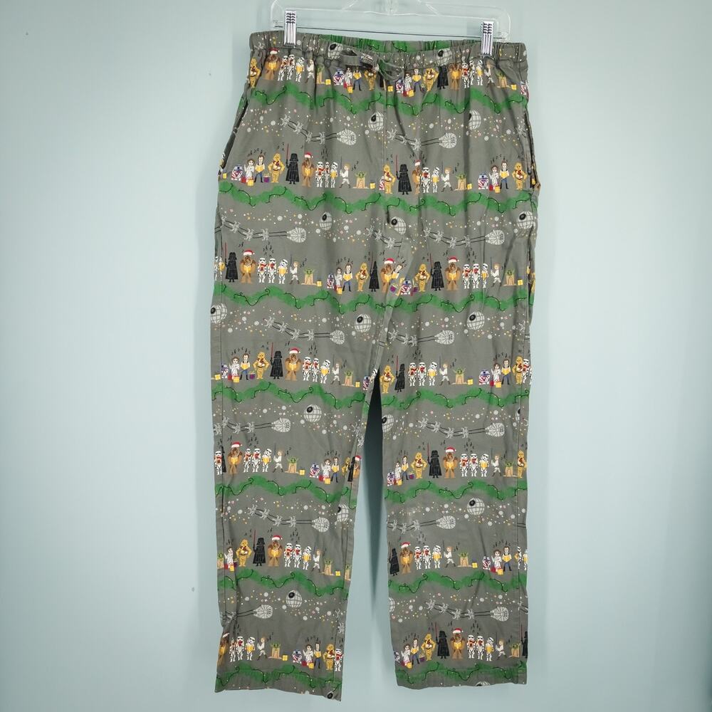 Hanna Andersson Star Wars Size Medium M Darth Vader Character Print Pajama Pants - Picture 2 of 9
